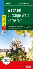freytag & berndt Wanderkarte Wechsel - Bucklige Welt - Bernstein 1:50.000