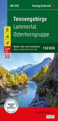 freytag & berndt Wanderkarte Tennengebirge - Lammertal - Osterhorngruppe 1:50.000