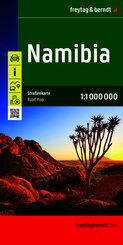 freytag & berndt Stra&szlig;enkarte Namibia 1:1 Mio.