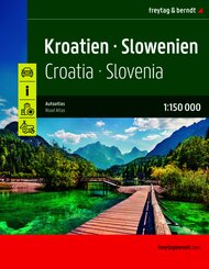 freytag & berndt Autoatlas Kroatien - Slowenien 1:150.000