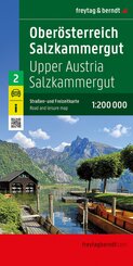 freytag & berndt Stra&szlig;enkarte Ober&ouml;sterreich - Salzkammergut 1:200.000