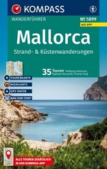 KOMPASS Wanderführer Mallorca Strand- und Küstenwanderungen, 35 Touren mit Extra-Tourenkarte
