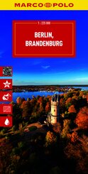 MARCO POLO Reisekarte Deutschland 04 Berlin, Brandenburg 1:225.000
