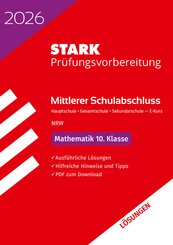 STARK Lösungen zu Mathematik E-Kurs - Mittlerer Schulabschluss (MSA) 2026 NRW Hauptschule/Gesamtschule/Sekundarschule -