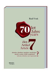 Artikel 7 - aktuell, obsolet, erfüllt, verdrängt? Clen 7 - aktualen, obsoleten, izpolnjen, izpodinjen?