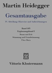 Raum und Zeit - Stimmung und Grundstimmung - &Uuml;ber Marx