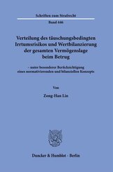 Verteilung des täuschungsbedingten Irrtumsrisikos und Wertbilanzierung der gesamten Vermögenslage beim Betrug