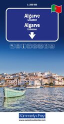 K&uuml;mmerly+Frey Regional-Strassenkarte Algarve 1:200.000