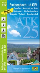 ATK25-E12 Eschenbach i.d.OPf. (Amtliche Topographische Karte 1:25000)