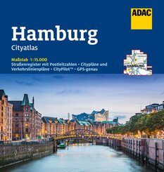 ADAC Cityatlas Hamburg 1:15.000