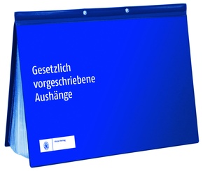 Gesetzlich vorgeschriebene Aushänge