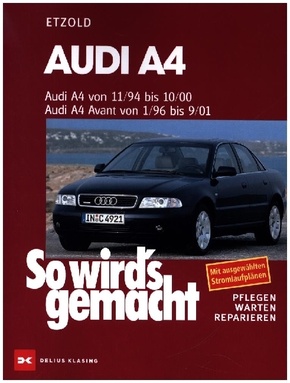 Audi A4 von 11/94-10/00, Avant von 1/96-9/01