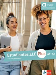 Estudiantes.ELE Plus A1-A2 - Hybride Ausgabe allango, m. 1 Beilage