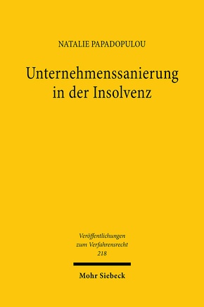 Unternehmenssanierung in der Insolvenz