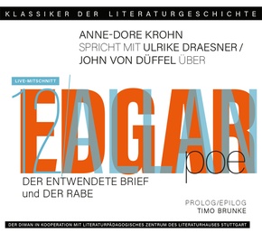 Ein Gespräch über Edgar Allen Poe - Der entwendete Brief und Der Rabe, 1 Audio-CD