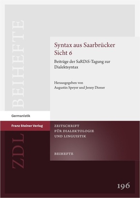Syntax aus Saarbrücker Sicht 6