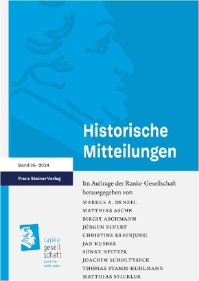 Historische Mitteilungen 35 (2024)
