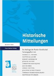 Historische Mitteilungen 35 (2024)
