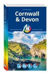 MICHAEL M&Uuml;LLER REISEF&Uuml;HRER Cornwall & Devon, m. 1 Karte