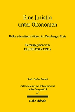 Eine Juristin unter Ökonomen