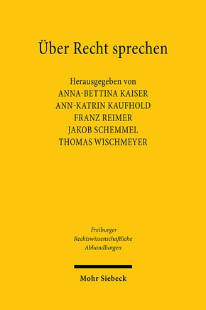 Über Recht sprechen