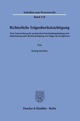 Richterliche Folgenberücksichtigung