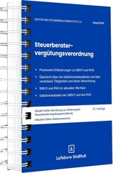 Steuerberatervergütungsverordnung, m. 1 Online-Zugang