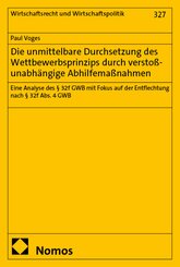 Die unmittelbare Durchsetzung des Wettbewerbsprinzips durch verstoßunabhängige Abhilfemaßnahmen