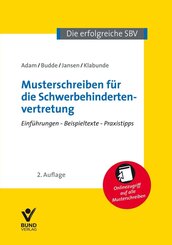 Musterschreiben f&uuml;r die Schwerbehindertenvertretung