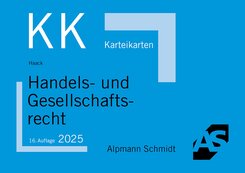 Karteikarten Handels- und Gesellschaftsrecht