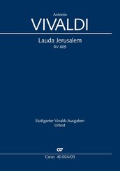Lauda Jerusalem (Klavierauszug)