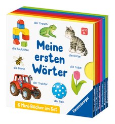 Meine ersten W&ouml;rter: 6 Mini-B&uuml;cher im Set