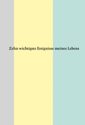 Zehn wichtigste Ereignisse meines Lebens