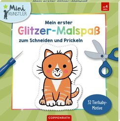Mein erster Glitzer-Malspa&szlig; zum Schneiden und Prickeln
