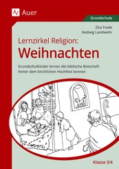 Lernzirkel Religion Weihnachten Klasse 3/4