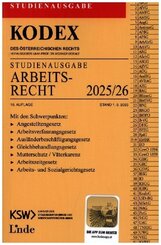 KODEX Studienausgabe Arbeitsrecht 2025/26