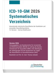 ICD-10-GM 2026 Systematisches Verzeichnis