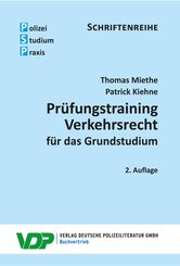 Pr&uuml;fungstraining Verkehrsrecht f&uuml;r das Grundstudium