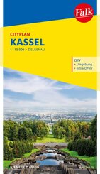 Falk Cityplan Kassel 1:15.000