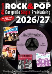 Der gro&szlig;e Rock & Pop Single Preiskatalog 2026/27