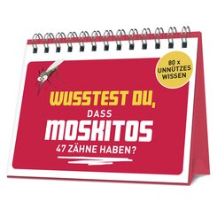 Wusstest du, dass Moskitos 47 Z&auml;hne haben?