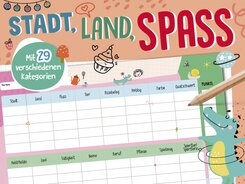 Stadt, Land, Spa&szlig; - Spieleblock