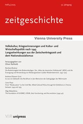 Volkskultur, Kriegserinnerungen und Kultur- und Wirtschaftspolitik nach 1945