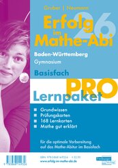 Erfolg im Mathe-Abi 2026 Lernpaket Basisfach 'Pro' Baden-W&uuml;rttemberg Gymnasium