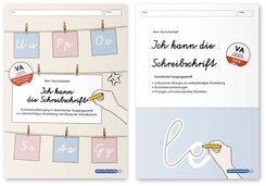 Ich kann die Schreibschrift + &Uuml;bungsheft zu den Buchstabenverbindungen - Vereinfachte Ausgangsschrift - 2 Hefte