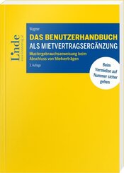 Das Benutzerhandbuch als Mietvertragserg&auml;nzung