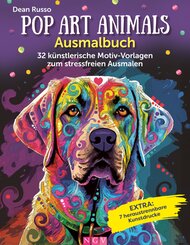 Pop Art Animals - Ausmalbuch