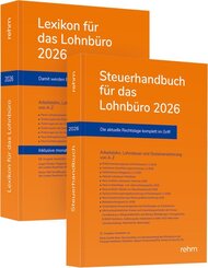 Buchpaket Lexikon f&uuml;r das Lohnb&uuml;ro und Steuerhandbuch 2026