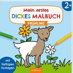 Mein erstes dickes Malbuch ab 2 - Fr&uuml;hling