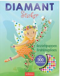 Diamantsticker Anziehpuppen - Fr&uuml;hlingsfeen